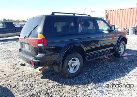 2001 Mitsubishi Montero Sport из США, поврежденный, VIN JA4L521491E016854